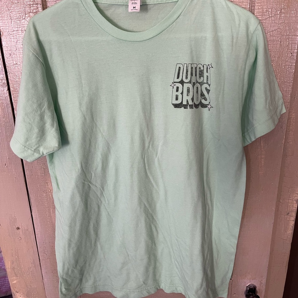 Dutch Bros Light Green Short Sleeve Tee